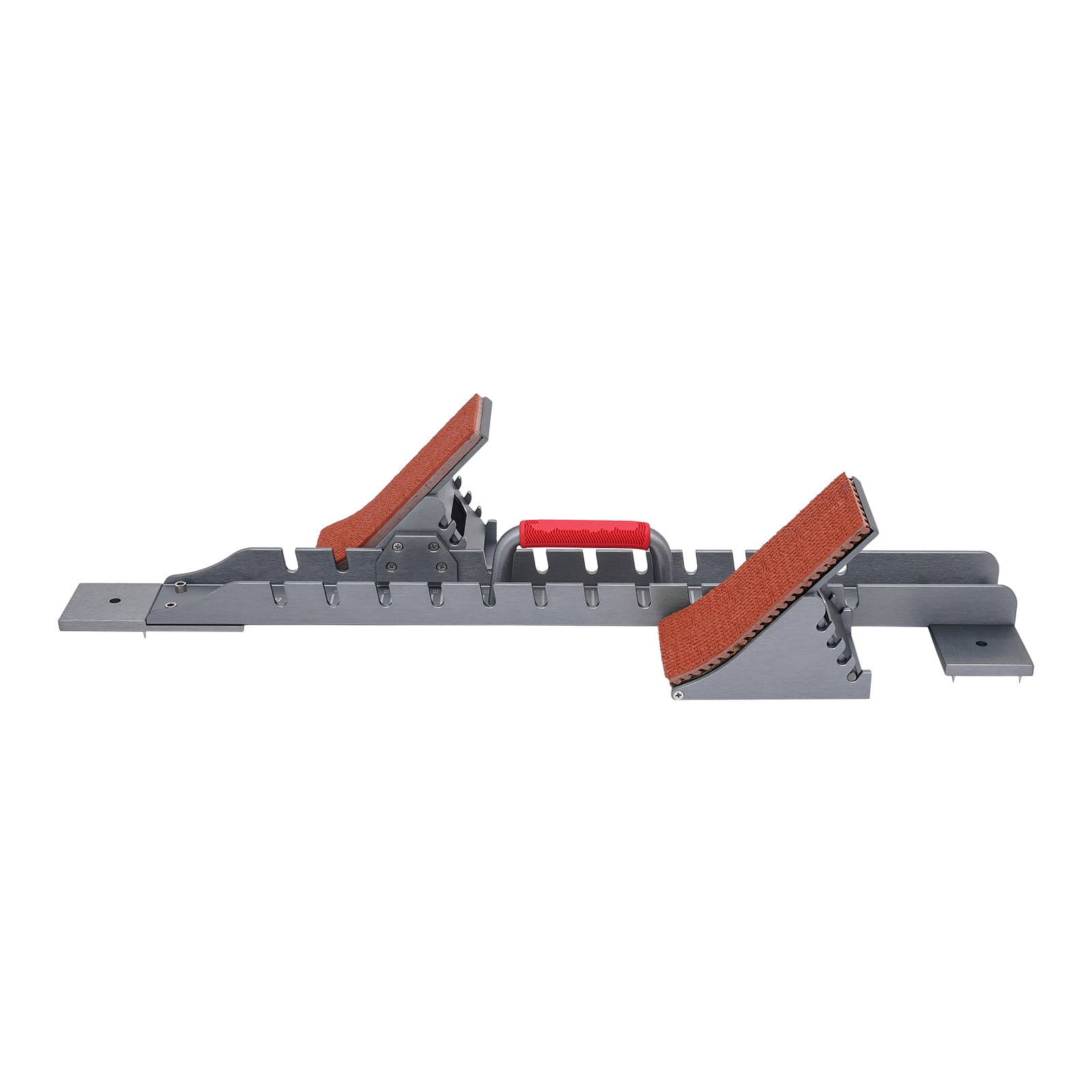 ToppiJoy Adjustable Professional Track Starting Blocks-Aluminum Alloy Sprint Starting Blocks with 4 Angle Settings, Span&Non-Slip Pedals for Track and Field Athletes, Competition, Training