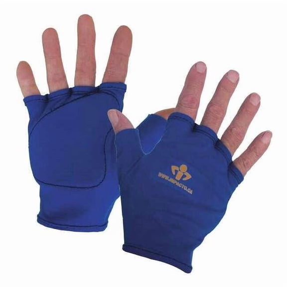 Impacto Impact Gloves, XL, Blue, Fingerless, Right 50100120052