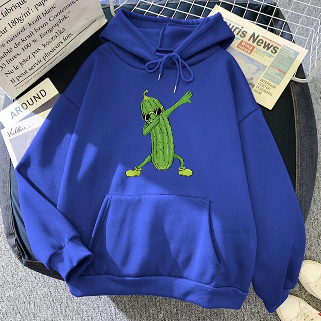 Dabbing Pickle Dancing Cucumbe cumpleaños Navidad Sudadera con capucha invierno hombres/mujeres PRIMAVERA/otoño sudadera Harajuku Sudaderas
