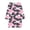 Pink, variant on Zpanxa Girls' Dresses Girls' Long Sleeve Pink Grey Camo Print Dress Round Neck A-Line Sport Daily Kids Outfit