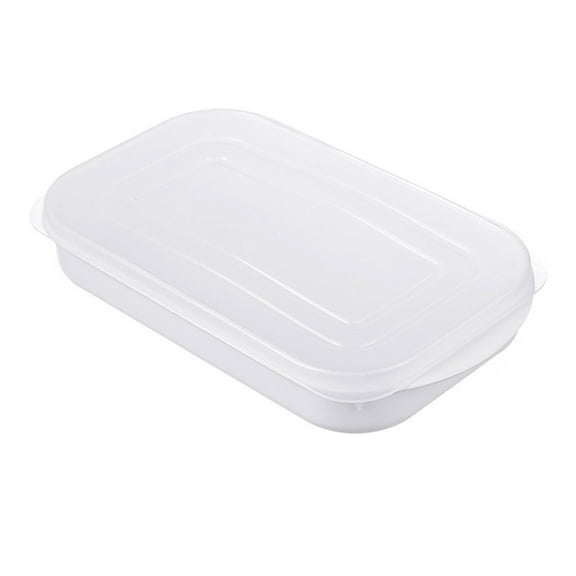 Dienrx 4 Size Stackable Microwave Lunch Container - Bpa-Free Meal Prep Boxes for Adults, Insulated Food Storage, Leakproof, Dishwasher Safe (800Ml), a Fresh-Keeping Box