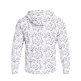 thumbnail image 6 of Havenx Sun Protection Fishing Jackets for Men Camo Long Sleeve Full Zip Coat Thumbhole Hooded Rash Guard Fishing Casual Summer Lightweight Hiking Blouses,Gray XL, 6 of 7