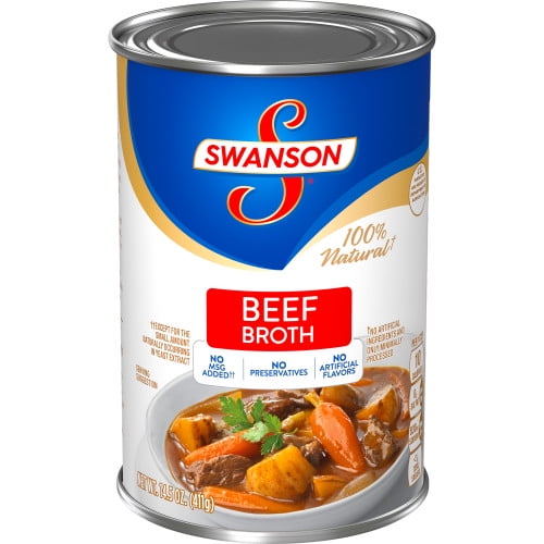 Swanson Clear Beef Broth, 14.5 oz. Can