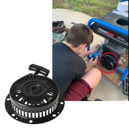 findmall Recoil Starter Replacement for Coleman Powermate Maxa 5000 ER Generator with Tecumseh 10Hp Engines