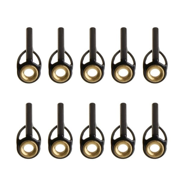 Guías de caña de pescar DYNWAVEMX Kit de reparación de poste de ojos de cerámica 1.4mm