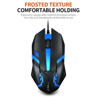 T-WOLF Optical Cursor,7 1200 DPI Mouse 3 Button 3 Button 7 Button