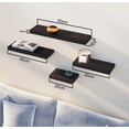 thumbnail image 4 of Kit 4 Repisas Flotantes 50x15 40x15 30x15 20x15 Y Accesorios Modelo Anahuac, 4 of 4