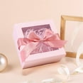 thumbnail image 5 of 100Fens Transparent Cover Packaging Gift Box Stereoscopic Valentine's Day Gift Box Bow Gift Box, 5 of 6