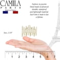 thumbnail image 2 of Camila Paris CP3484 French Large Hair Clips for Women Thick Hair for Long Wavy Curly Hair, Girls Hair Claw Clips Styling Big Hair Clip for Thick Hair, Strong Hold No Slip Grip Claw Clip Made in France, 2 of 80