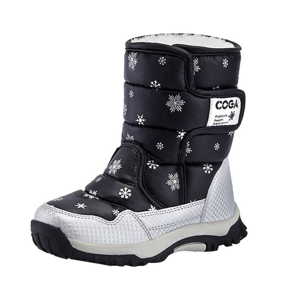 Gyujnb Children Snow Boots Shoes Winter Boots Kids Shoes Students Sneakers Boot,Boys Shoes,Girls Shoes,Size:11