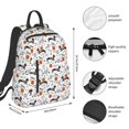 thumbnail image 2 of Balery Halloween Dachshund Mochila Ligera para Hombres y Mujeres – Resistente y Impermeable, Ideal para la Escuela, el Trabajo, los Viajes y el Uso Diario, 2 of 7