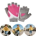 thumbnail image 5 of Gelikeya Bike Gloves Kids Size 8-10 Pink, Daily Work Wear Cycling Gloves Pink 8-10 Years, 5 of 5