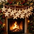 thumbnail image 4 of 2026 Christmas Indoor Home Decor Bohemian Style Star Shaped Woven Ornament For Christmas Trees For Holiday And Wedding Decorations, 4 of 7