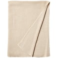 thumbnail image 2 of INKIVY Bree Knit Throw Ivory 50x60, 2 of 2