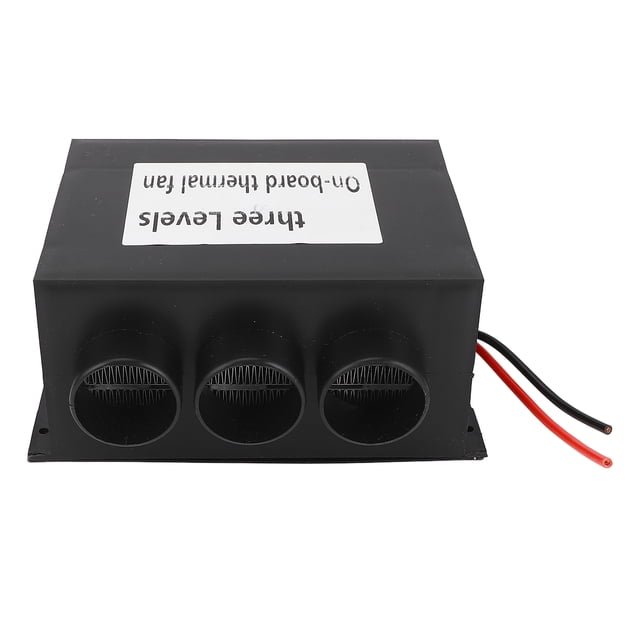 Blower Electronic Auto Fan Heater 600W DC24V 3 Holes 2 Temperature Control Quiet Fast Heating Defrosting Defogger