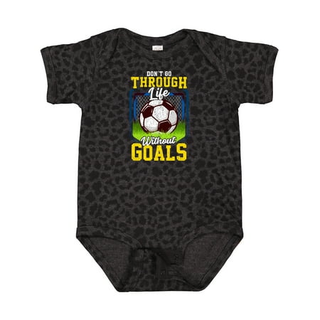 

Inktastic Soccer Funny Goals Gift Baby Boy or Baby Girl Bodysuit