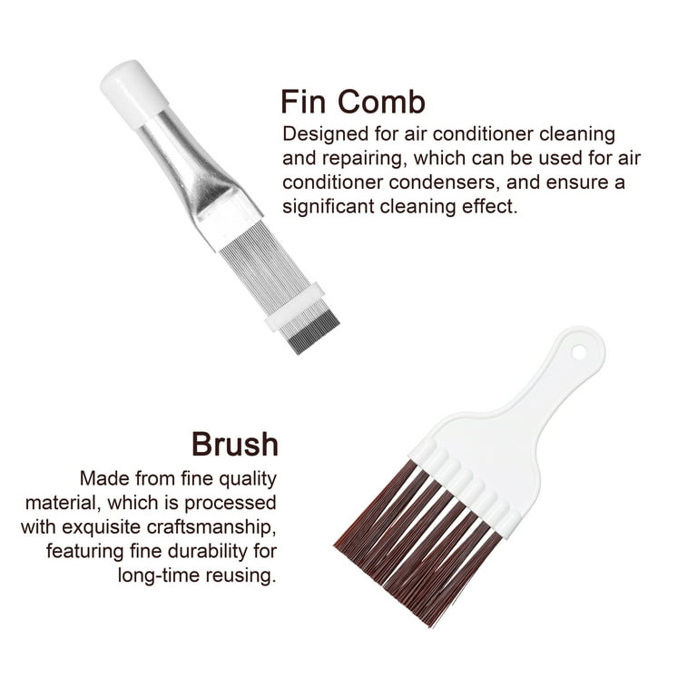 Air Conditioner Condenser Fin Comb, Fin Cleaning Brush Air