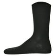 thumbnail image 3 of Hudson 3 par de calcetines de hombre, medias de algodón Relax, sin hilos elásticos, Unicolor Negro 43-44, 3 of 4