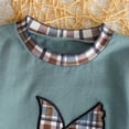 thumbnail image 5 of Akiihool Baby Boy Outfits Newborn Baby Cute Design Bodysuit Short Sleeve One-Piece Baby Clothes for Boys (Blue,12-18 Months), 5 of 8