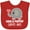 Red, variant on Inktastic Mimi and PopPop Love Me Grandchild Boys or Girls Baby Bib