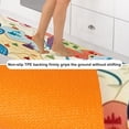 thumbnail image 4 of Map Rectangular Kitchen Runner Rugs, 15.7"x59" Washable Absorbent Kitchen Mat, 4 of 6