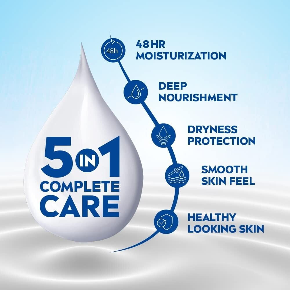 Nivea Nourishing Lotion Body Milk Richly Caring For Very Dry Skin, 400ml 2 Pack