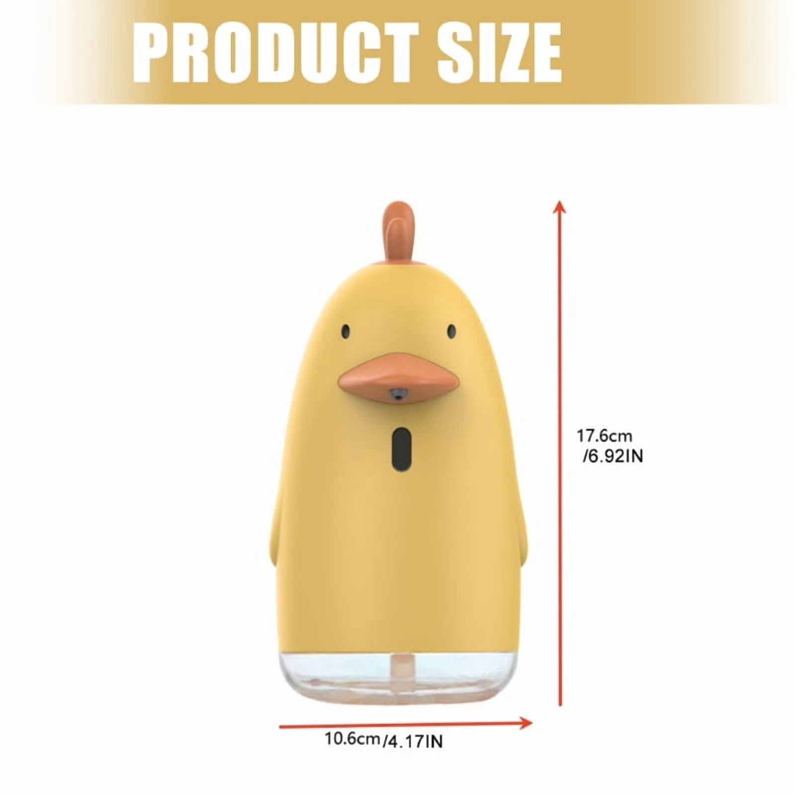 Automatic Foaming Hand Soap Dispenser Lovely Duck Automatic Induction Foam Hand Washer Foam Soap Dispenser