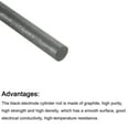thumbnail image 4 of Graphite Rod Graphite Stirring Rod 100x4mm Black for Electrode, Melting Casting, Crucibles, Pack of 10, 4 of 6