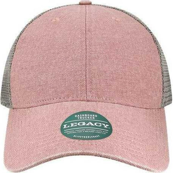 Legacy DTA Dashboard Trucker Cap - Dusty Rose Gray