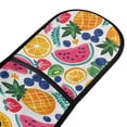 thumbnail image 2 of Dailycode Double Sided Oven Mitt with Loop Heat Resistant Kitchen Long Potholders 7" x 35" Summer Tropical Fruits, 2 of 6