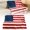 Red, variant on American Flag Blanket, Four Seasons Flannel Blanket Suitable for Beds, Sofas, Living Rooms, Offices, Soft Cozy Vintage Lightweight Throw Blanket for Women, Men, 50x83 Inch
