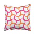 thumbnail image 1 of BSDHOME White Trellis Ogee Scallop Cross Tessellation Pattern Abstract Chevron Diamond Fret Mesh Pillowcase Cover 20x20 inch, 1 of 1
