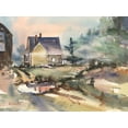 thumbnail image 2 of Calcasola, Stephen 14x12 White Modern Wood Framed Museum Art Print Titled - Laundry Day, 2 of 4