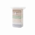 thumbnail image 2 of XL No-Pump Vacuum Storage Bags, Large Stand Up Reusable Space Saving Compression Bags for Clothes, Blankets and Quilts, White, 2 of 7