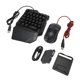 thumbnail image 4 of Conjunto convertidor de teclado y ratón con cable RGB inalámbrico para una mano Adaptador combinado de teclado y ratón para Android para Harmony para IOS, 4 of 10