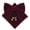 Brick Red - One Size, variant on Men's Retro Velvet Bow Tie & Cufflinks Set Large Size Velvet Bow Tie And For Classic Solid Color Retro Korean Style Formal Wear For Weddings And Events Black - One Size
