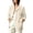 Beige, variant on Trendy Blazers for Women Suede Texture Long Sleeve Blazer Notched Lapel Single Button Jacket for Gping Out Olive Green 2XL