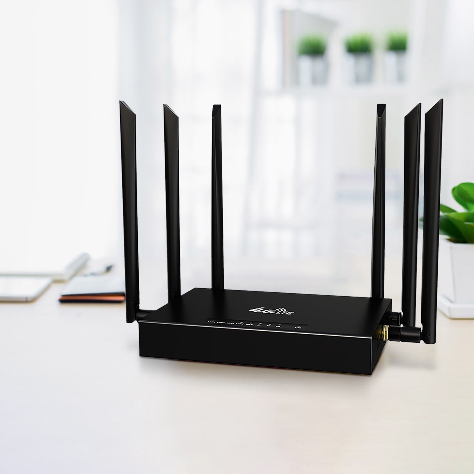 Iumwxz Wifi 6 Router Wireless Internet High Speed Smart Router with 6 Omnidirectional Antennas Plug and Play Christmas Ornaments Christmas home decor christmas clearance outdoors indoor