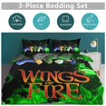 thumbnail image 6 of Wings Of Fire WOF Comforter Set 3 Pieces Quilt Cover Set Soft Bedding Sets for All Seasons (1 Comforter 86"x70", 2 Pillowcases), 6 of 8