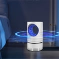 thumbnail image 6 of Clearance! Electric Bug Zapper Indoor, Blue Light Mosquito Zapper & Fruit Fly Trap, Silent Insect Killer with Removable Tray, Plug in Gnats Mosquitoes Trap for Bedroom, Kitchen, Home Use, 6 of 6