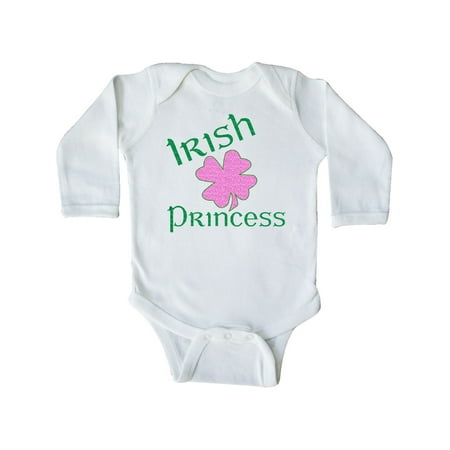 

Inktastic Irish Princess Gift Baby Girl Long Sleeve Bodysuit