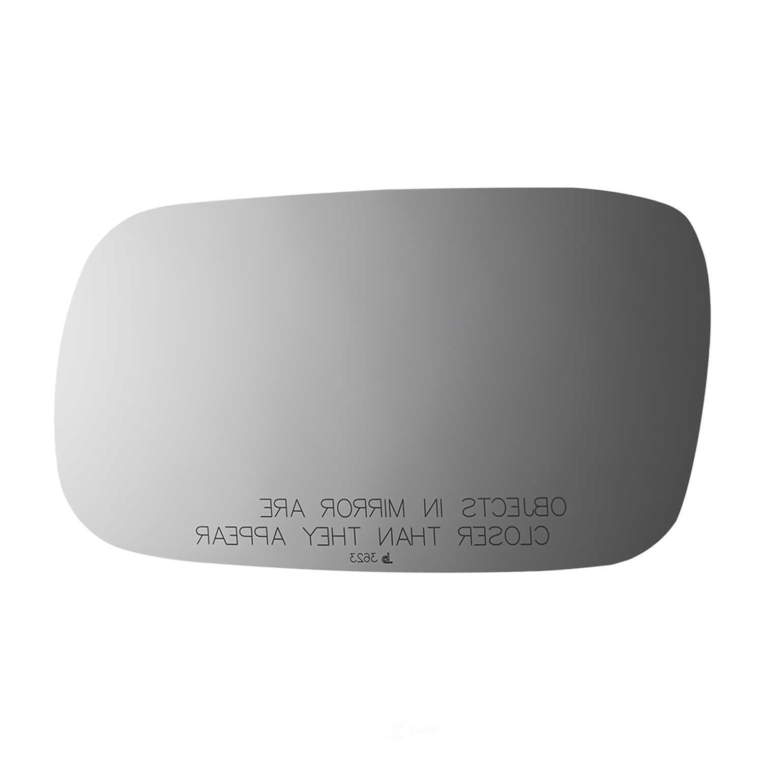 Burco Side View Mirror Replacement Glass - Clear Glass - 3623