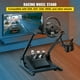 thumbnail image 2 of Logitech G27 G25 G920 - Soporte para volante de carreras (57 x 49 cm, ajustable, de acero inoxidable, juego de carreras, palanca de velocidad, V2, Thrustmaster, Fanatec, volante, pedal no incluido VEVOR Logitech G27 G25 G920, Soporte para volante de carreras, 2 of 9