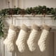 thumbnail image 5 of Fiudx Medias Navideñas, Decoración Festiva, Diseño de Tela Suave, Bolsas de Regalo Colgantes, Perfectas para Regalos, Dulces y Decoraciones, Ideales para Fiestas Navideñas, Paquete de 3, Tamaño de 18, 5 of 6