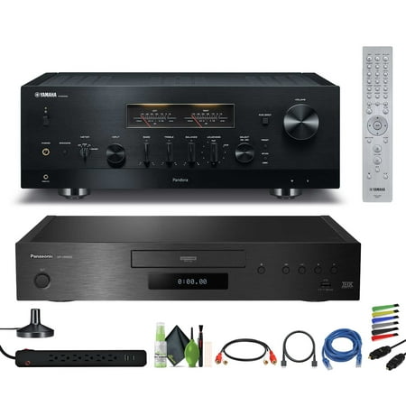 Yamaha R-N2000A 2.1-Channel Network Stereo Receiver – Bundle