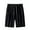 Black^3, variant on Jjayotai George Shorts Men Above the Knee, Trunks for Man, Mens Work Out Shorts, Solid Leisure Short Pants, Men's Shorts with Zipper Pocket, Sports Shorts for Men
