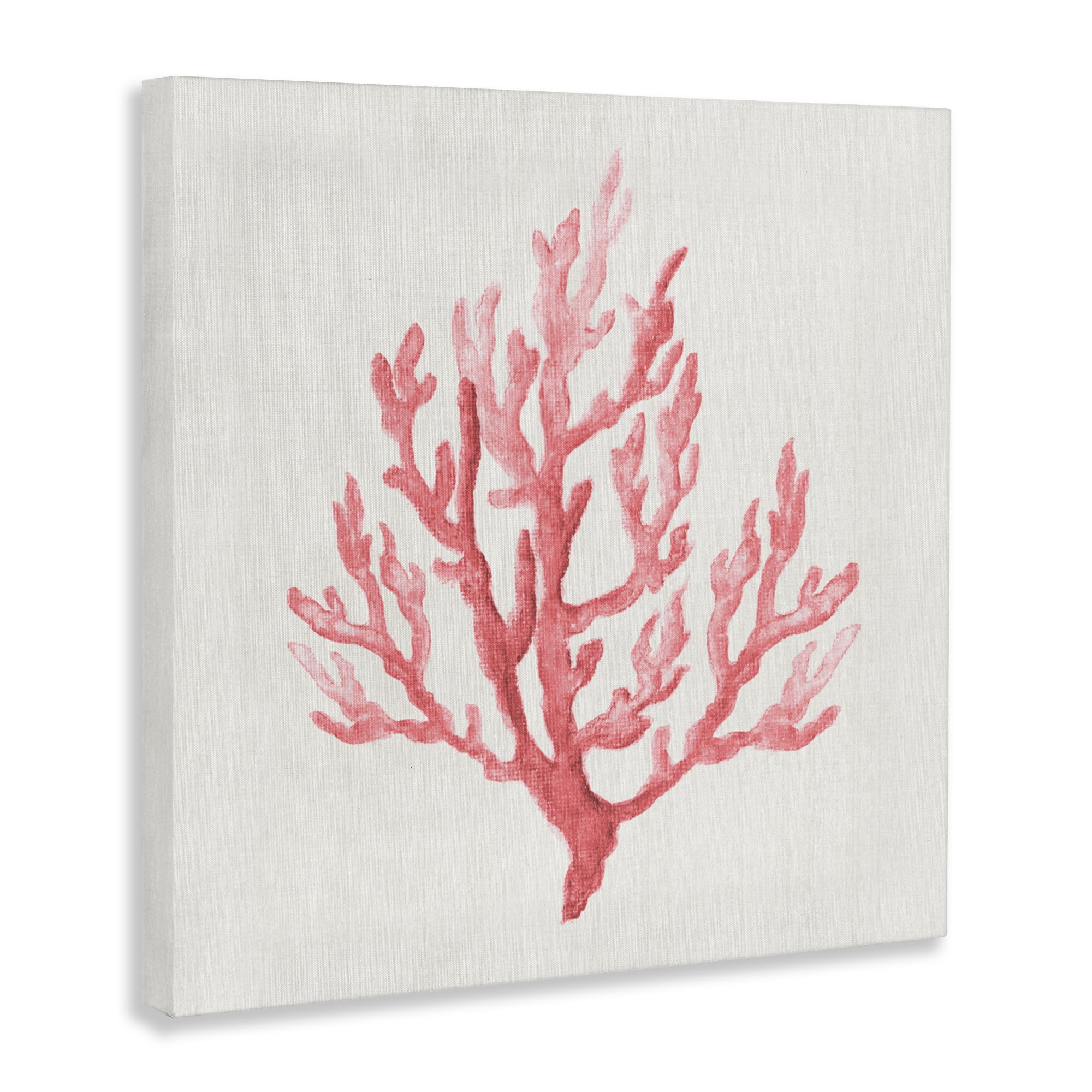 Stupell Industries Muted Pink Coral Branch Canvas Wall Art, design by Janet Tava