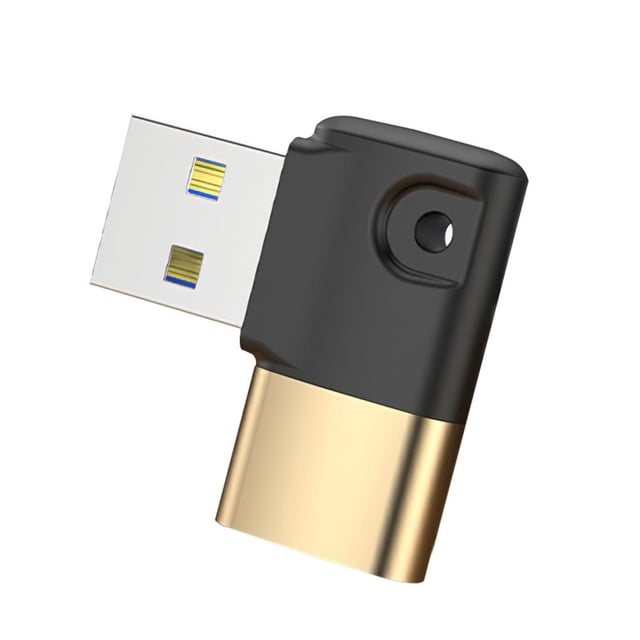 Matsuzay Adaptador USB a tipo c Adaptador USB C de ángulo 5 Gbps USB 3.0 a conector tipo C para computadoras portátiles Teléfonos Teléfono y Comunicación No. 4