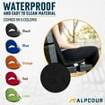 thumbnail image 6 of Alpcour Reclining Stadium Seat - Waterproof, 6-Position Comfort for Outdoor Use - Black, 6 of 10