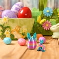 thumbnail image 6 of 3D Printed Bunny Ear Egg Set Silk Candy – Easter Basket Stuffer, Movable Rabbit Toy, DIY Coloring Craft, Kids Party Favor, Spring Decorations, Easter Hunt Gift for Children, 6 of 6